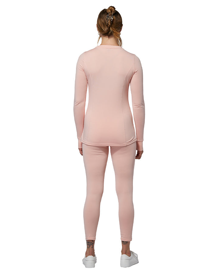 Rojo Tranquility Park Women's Thermal Bottom - English Rose Thermals - Trojan Wake Ski Snow