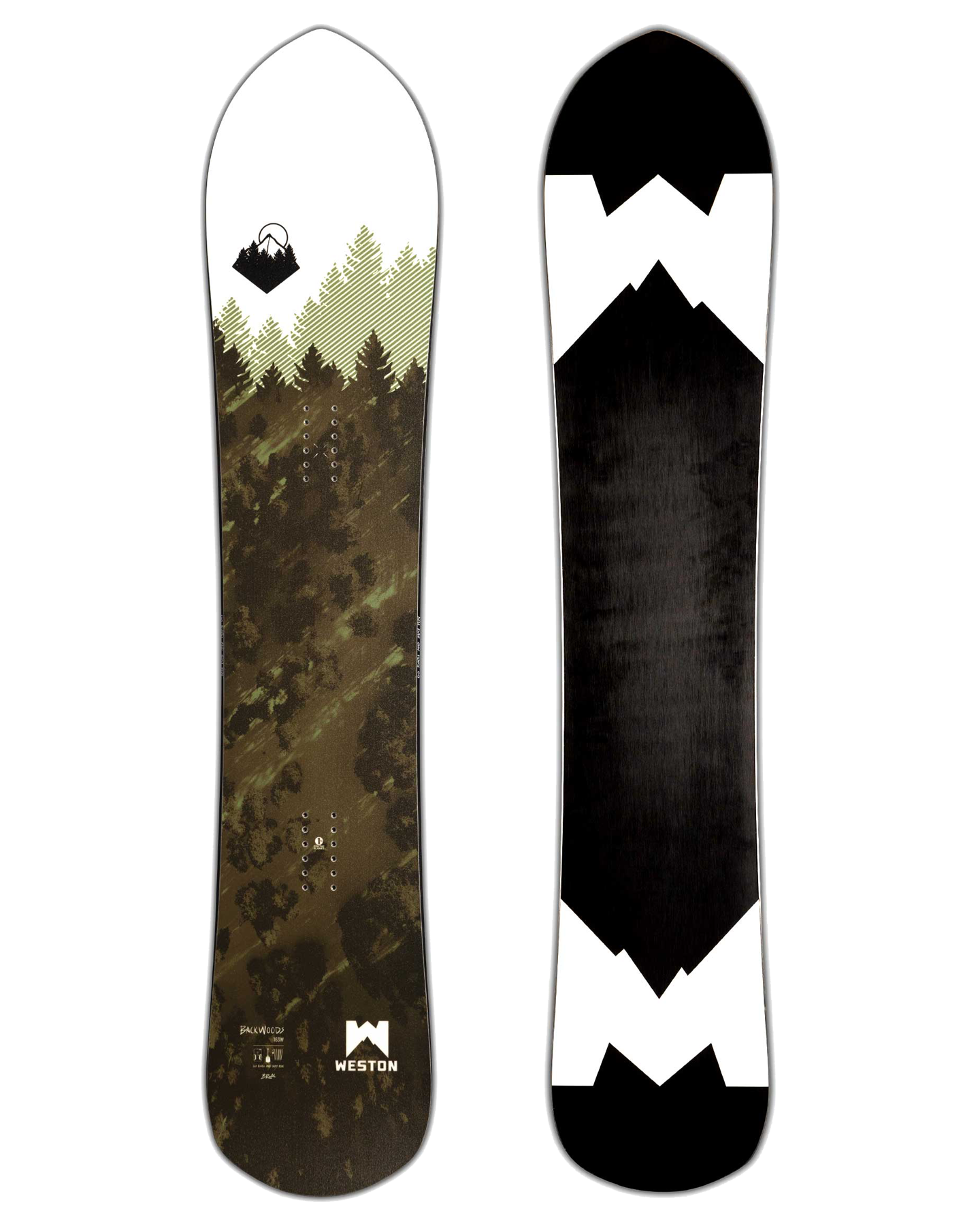 Weston Backwoods Snowboard - 2025 Snowboards - Trojan Wake Ski Snow