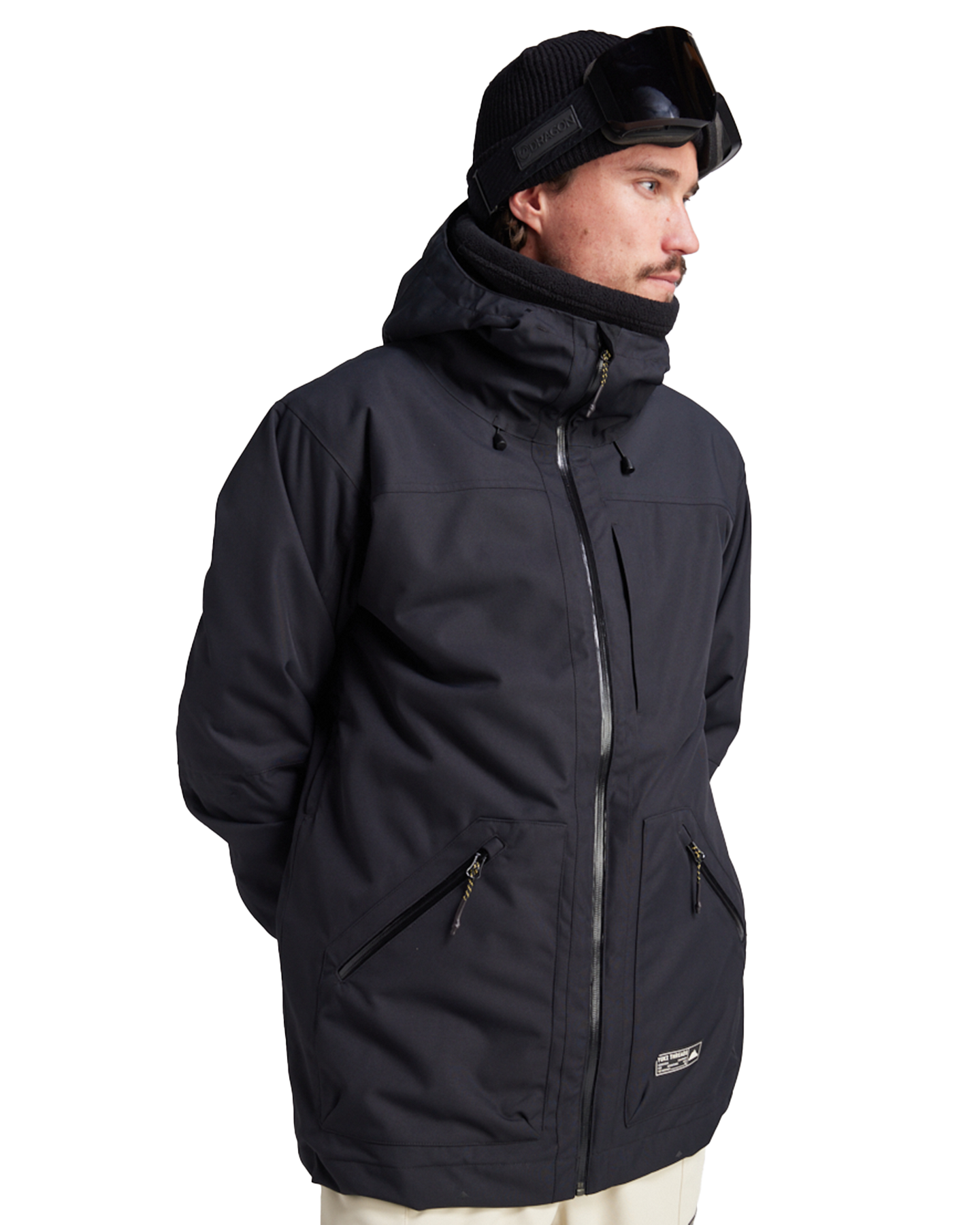 Yuki Threads Northbound Snow Jacket - Black Snow Jackets - Trojan Wake Ski Snow