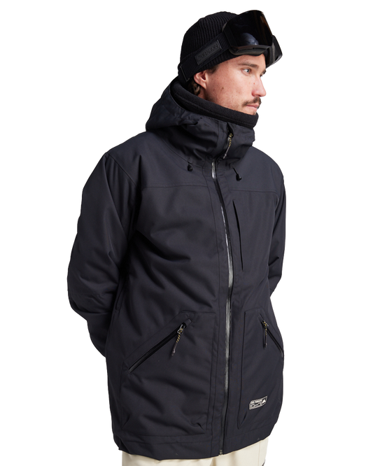 Yuki Threads Northbound Snow Jacket - Black Snow Jackets - Trojan Wake Ski Snow