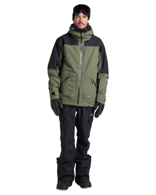 Yuki Threads Northbound Snow Jacket - Thyme Snow Jackets - Trojan Wake Ski Snow