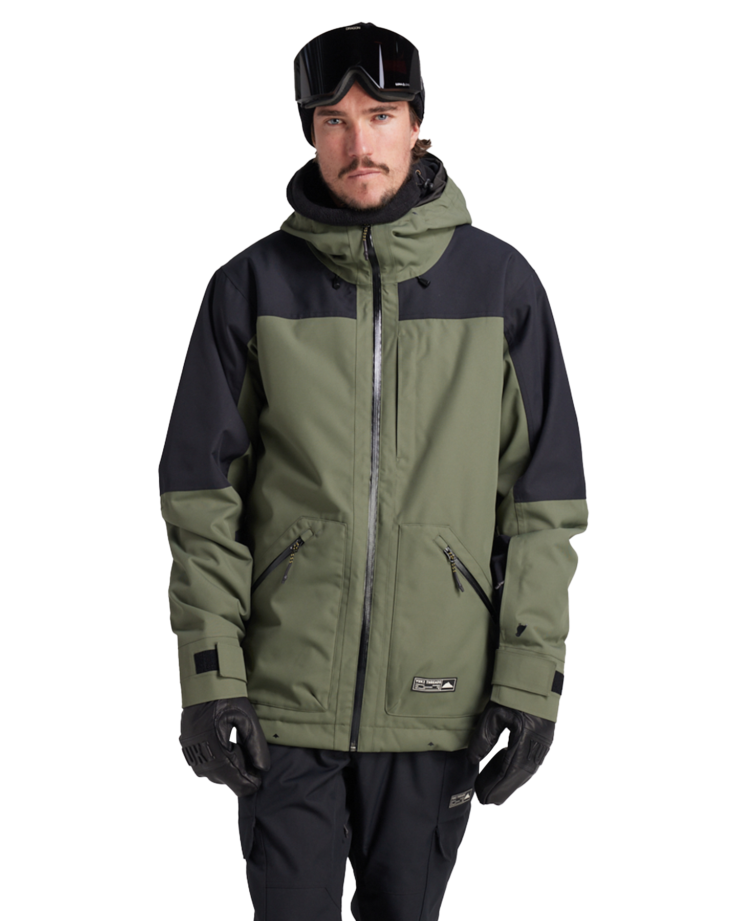 Yuki Threads Northbound Snow Jacket - Thyme Snow Jackets - Trojan Wake Ski Snow