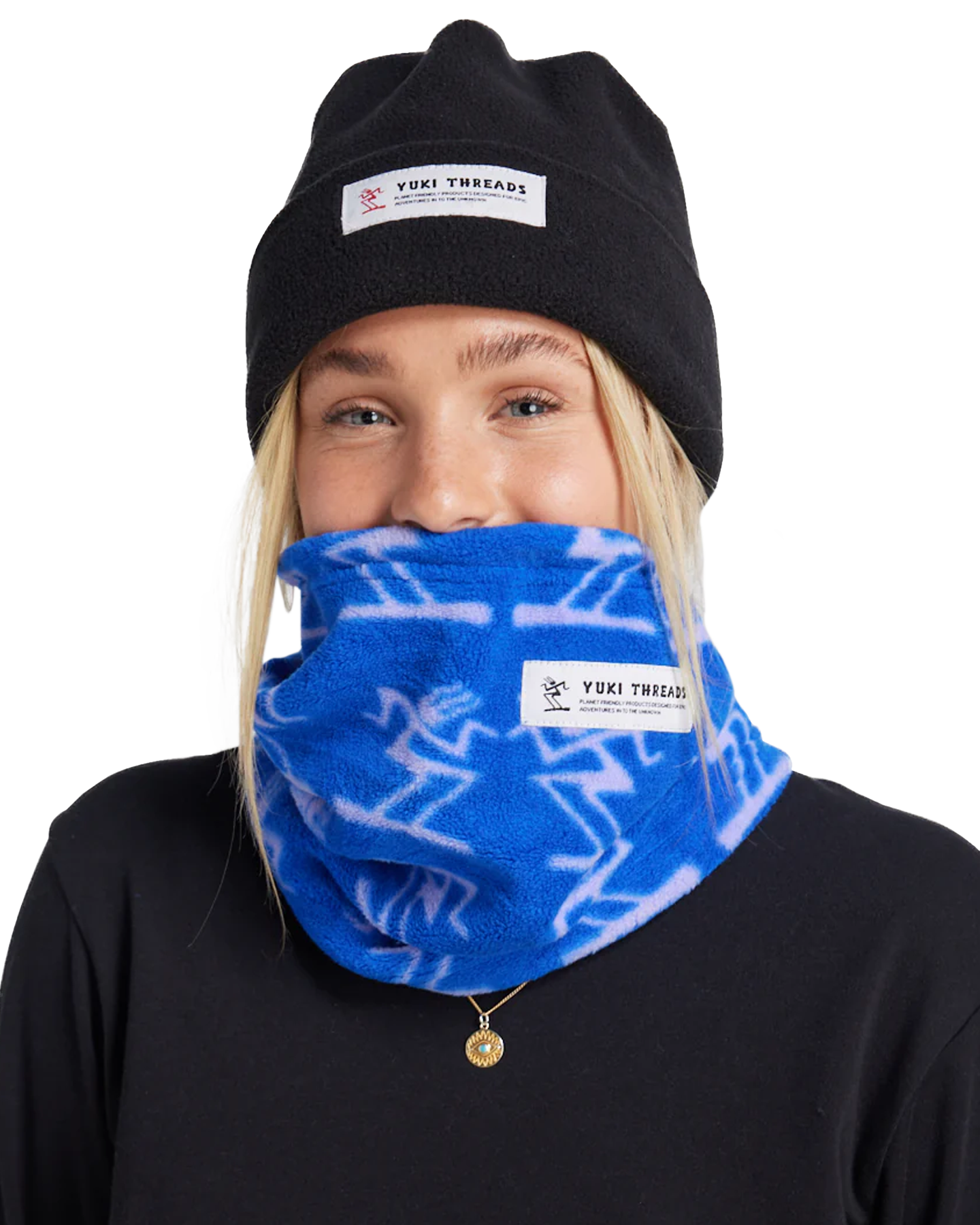 Yuki Threads Neck Doona - Blue Boogie Neck Warmers & Face Masks - Trojan Wake Ski Snow