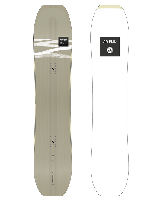 Amplid The Dada Snowboard - 2025 Men's Snowboards - Trojan Wake Ski Snow