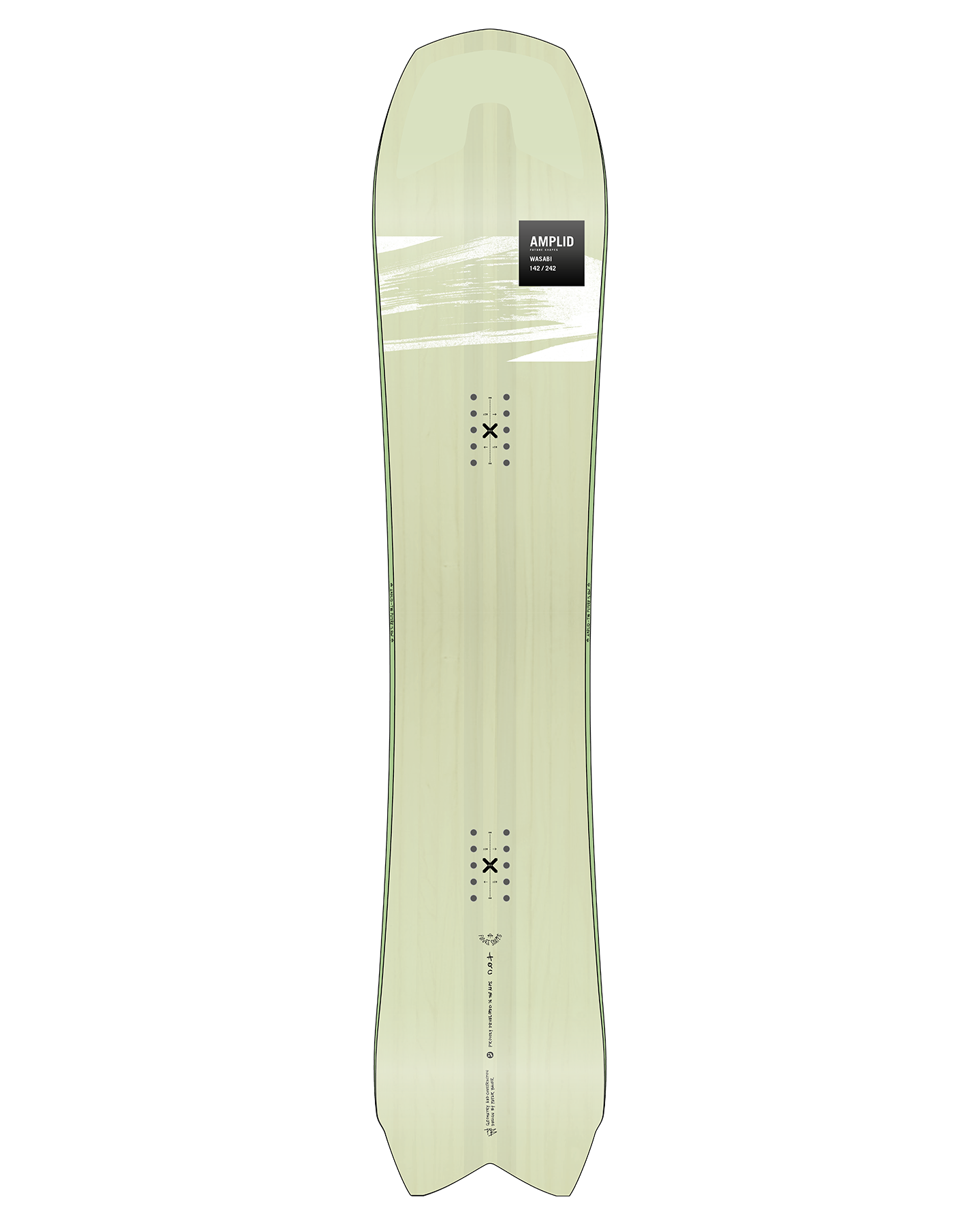Amplid The Wasabi Snowboard - 2025 Men's Snowboards - SnowSkiersWarehouse