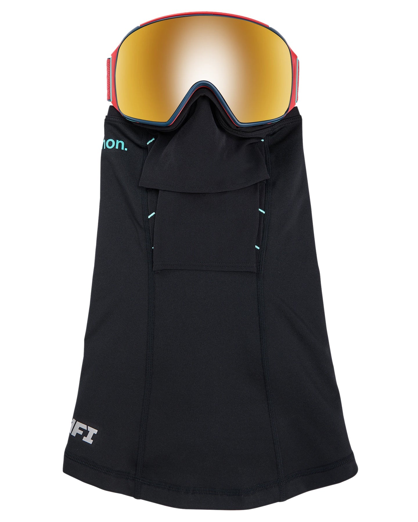 Anon M4 Toric Snow Goggles + Bonus Lens + Mfi® Face Mask - Coral/Perceive Sunny Bronze Lens Snow Goggles - Trojan Wake Ski Snow