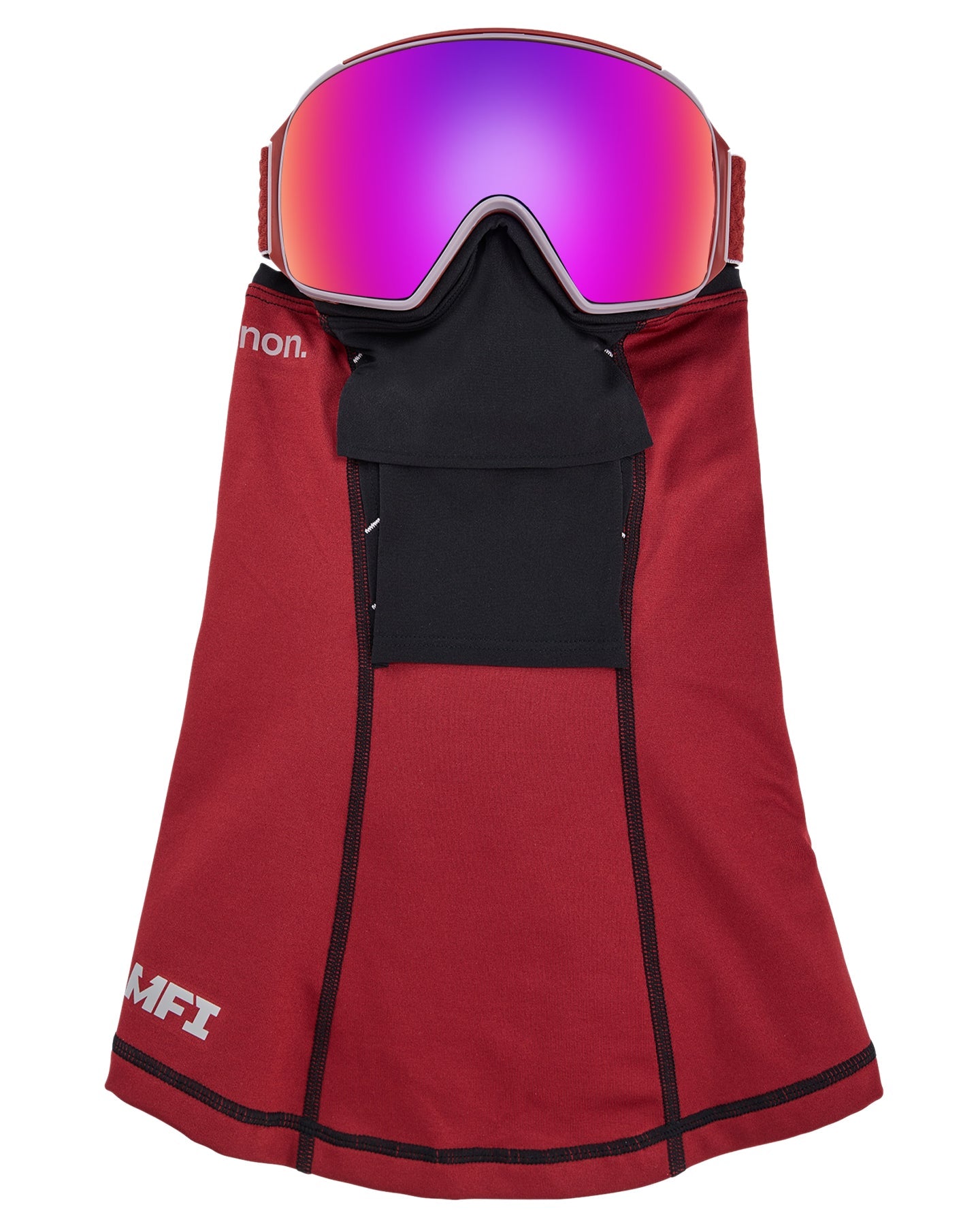 Anon M4 Toric Snow Goggles + Bonus Lens + Mfi® Face Mask - Mars/Perceive Sunny Red Lens Snow Goggles - Trojan Wake Ski Snow