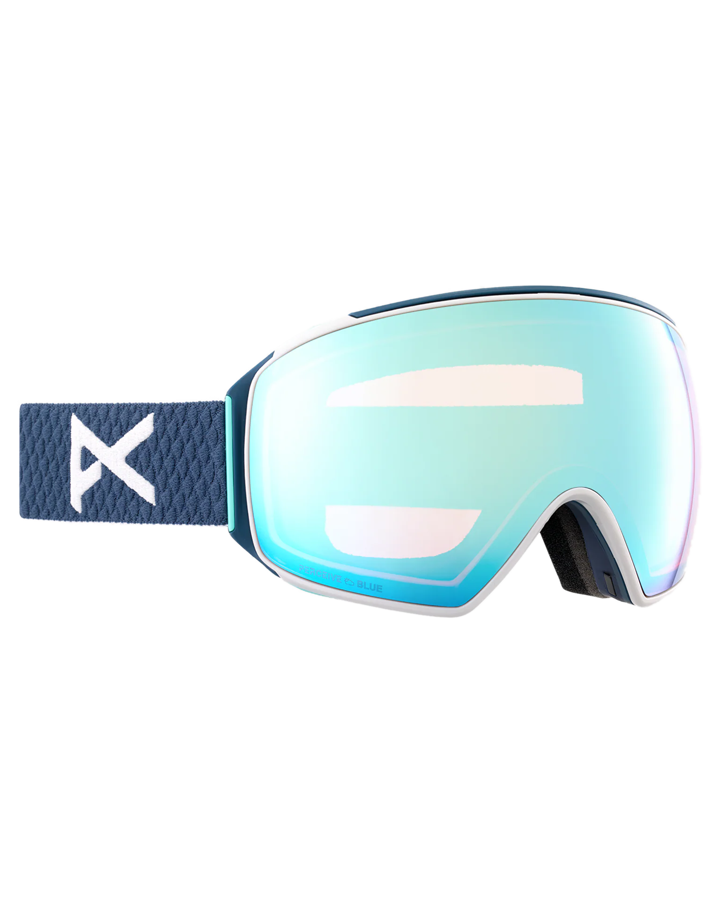 Anon M4 Toric Snow Goggles + Bonus Lens + Mfi® Face Mask - Nightfall/Perceive Variable Blue Lens Snow Goggles - Trojan Wake Ski Snow