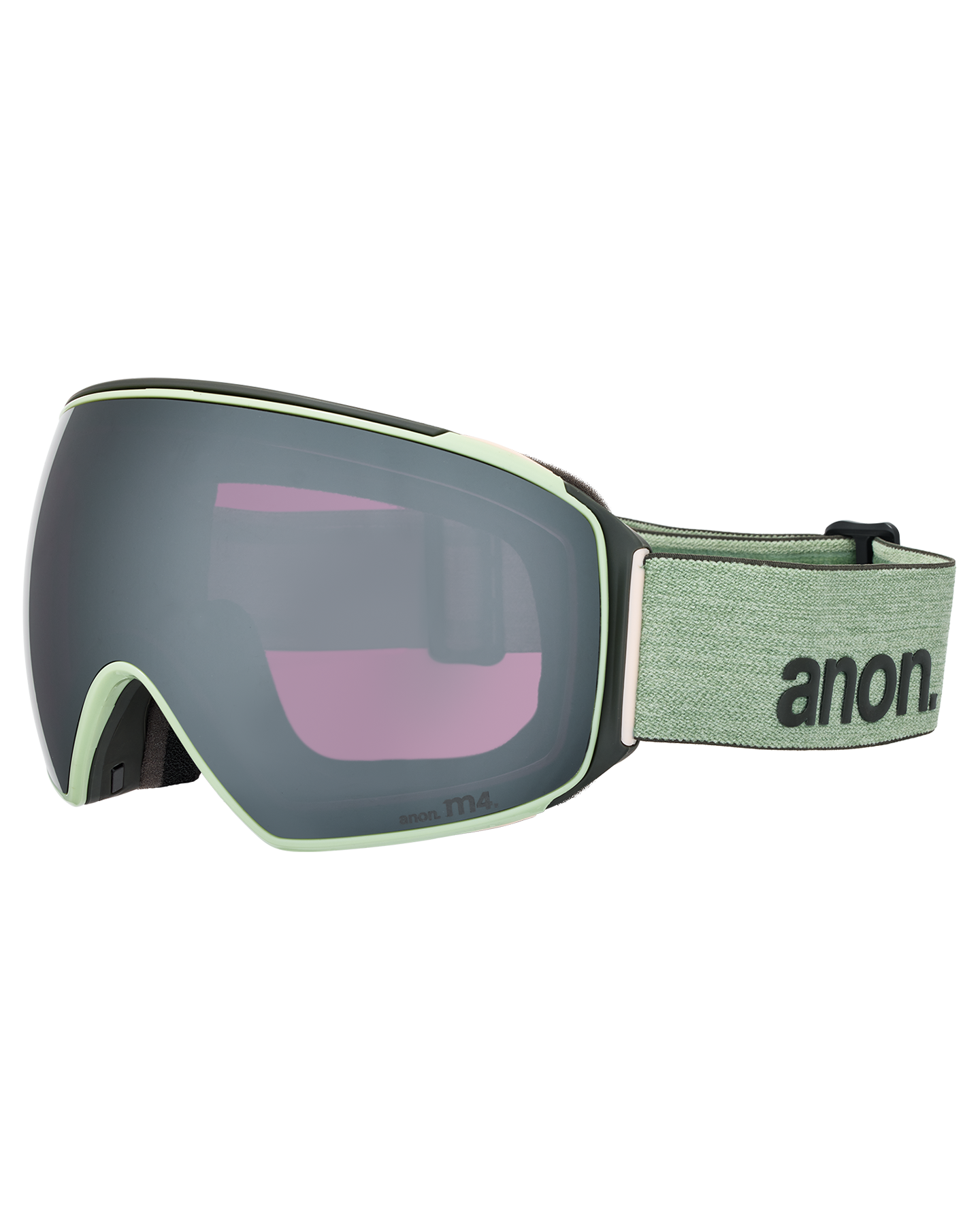 Anon M4 (Toric) Snow Goggles + Bonus Lens + MFI® Face Mask - Soft Sage/Perceive Sunny Onyx Unisex Snow Goggles - Trojan Wake Ski Snow