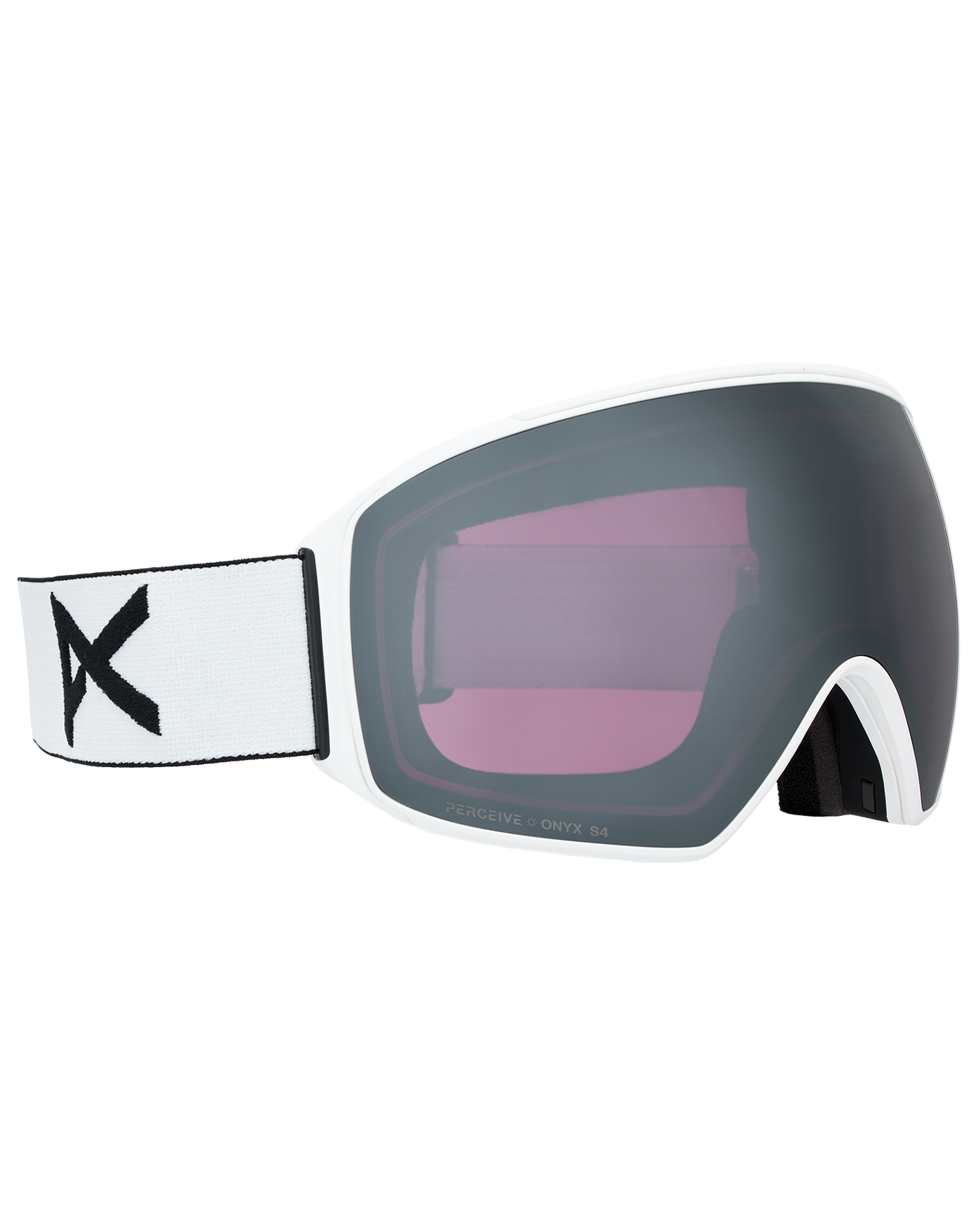Anon M4 (Toric) Snow Goggles + Bonus Lens + MFI® Face Mask - White/Perceive Sunny Onyx