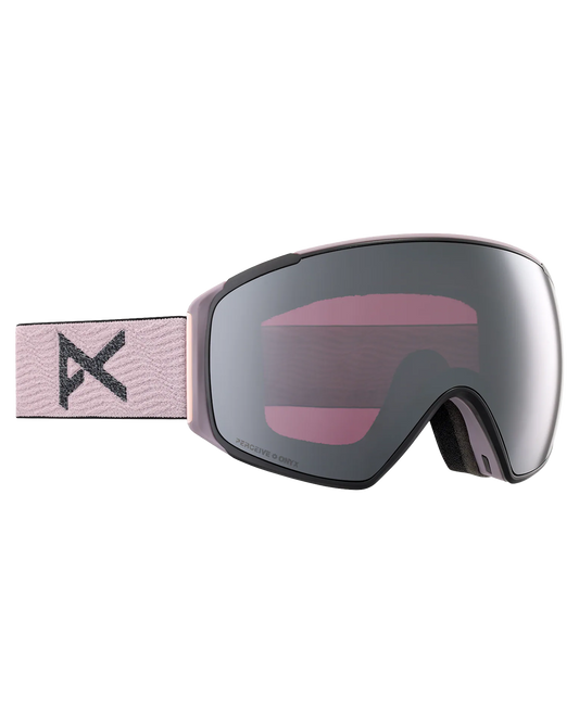 Anon M4S Toric Snow Goggles + Bonus Lens + Mfi® Face Mask - Elderberry/Perceive Sunny Onyx Lens Men's Snow Goggles - Trojan Wake Ski Snow