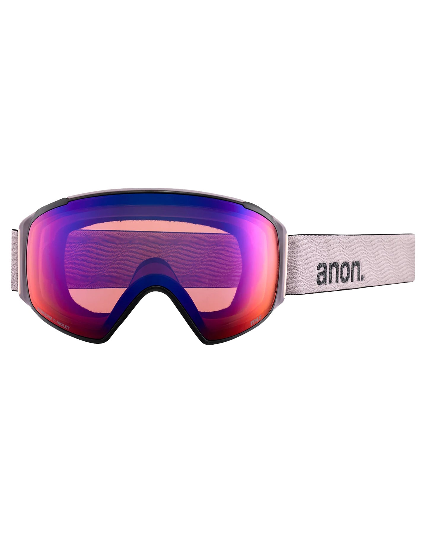 Anon M4S Toric Snow Goggles + Bonus Lens + Mfi® Face Mask - Elderberry/Perceive Sunny Onyx Lens Snow Goggles - Trojan Wake Ski Snow