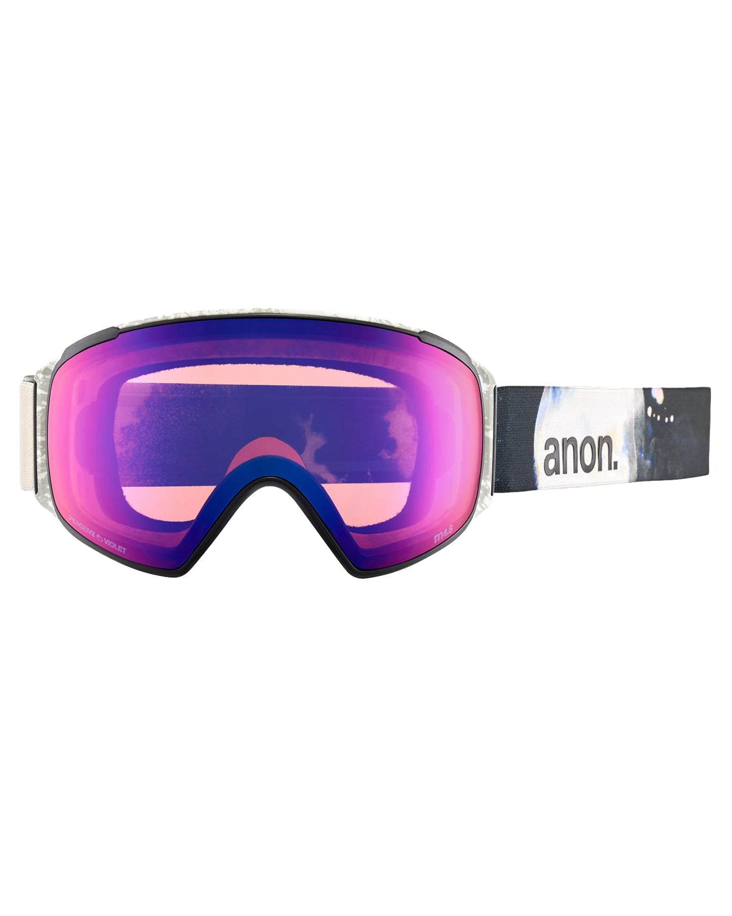 Anon M4S Toric Snow Goggles + Bonus Lens + Mfi® Face Mask - Flight Attendant/Perceive Sunny Onyx Lens Snow Goggles - Trojan Wake Ski Snow