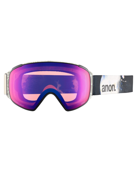 Anon M4S Toric Snow Goggles + Bonus Lens + MFI - Flight Attendant / Perceive Sunny Onyx Men's Snow Goggles - SnowSkiersWarehouse
