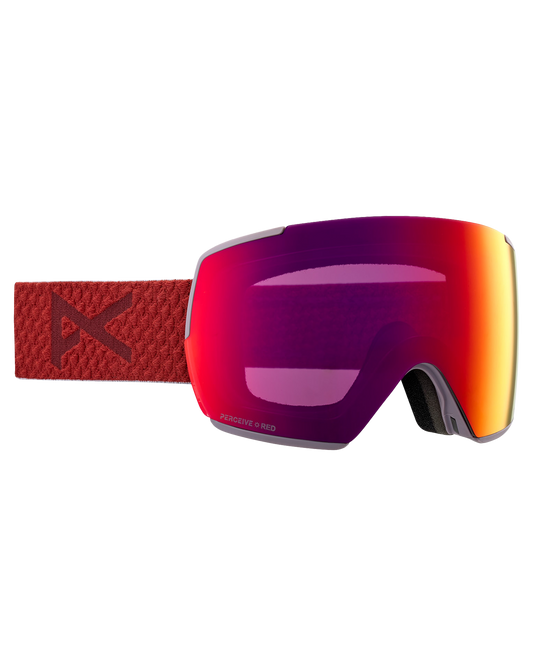 Anon M5 Snow Goggles - Mars/Perceive Sunny Red Lens Snow Goggles - Trojan Wake Ski Snow