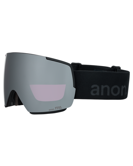 Anon M5S Low Bridge Snow Goggles + Bonus Lens + MFI® Face Mask - Smoke/Perceive Sunny Onyx