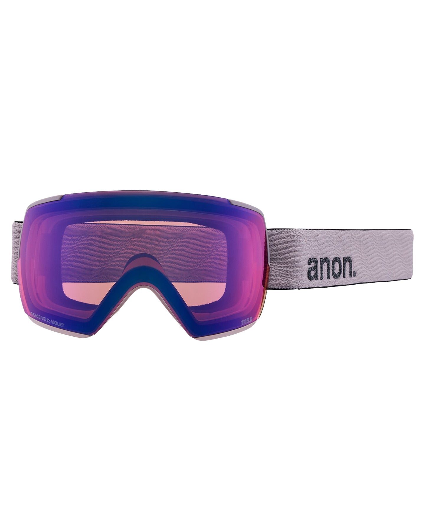 Anon M5S Low Bridge Snow Goggles - Elderberry/Perceive Sunny Onyx Lens Snow Goggles - Trojan Wake Ski Snow