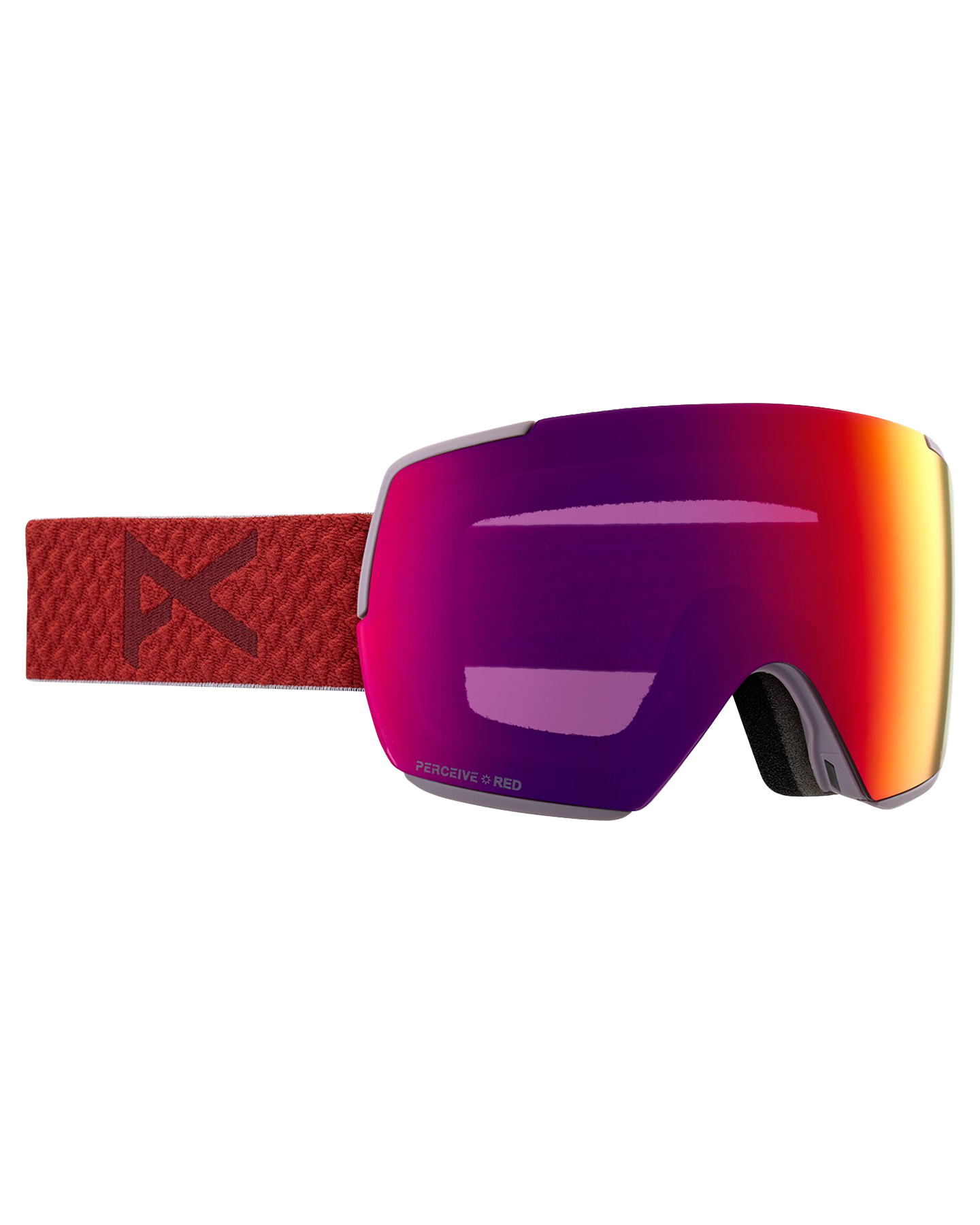 Anon M5S Low Bridge Snow Goggles - Mars/Perceive Sunny Red Lens Snow Goggles - Trojan Wake Ski Snow