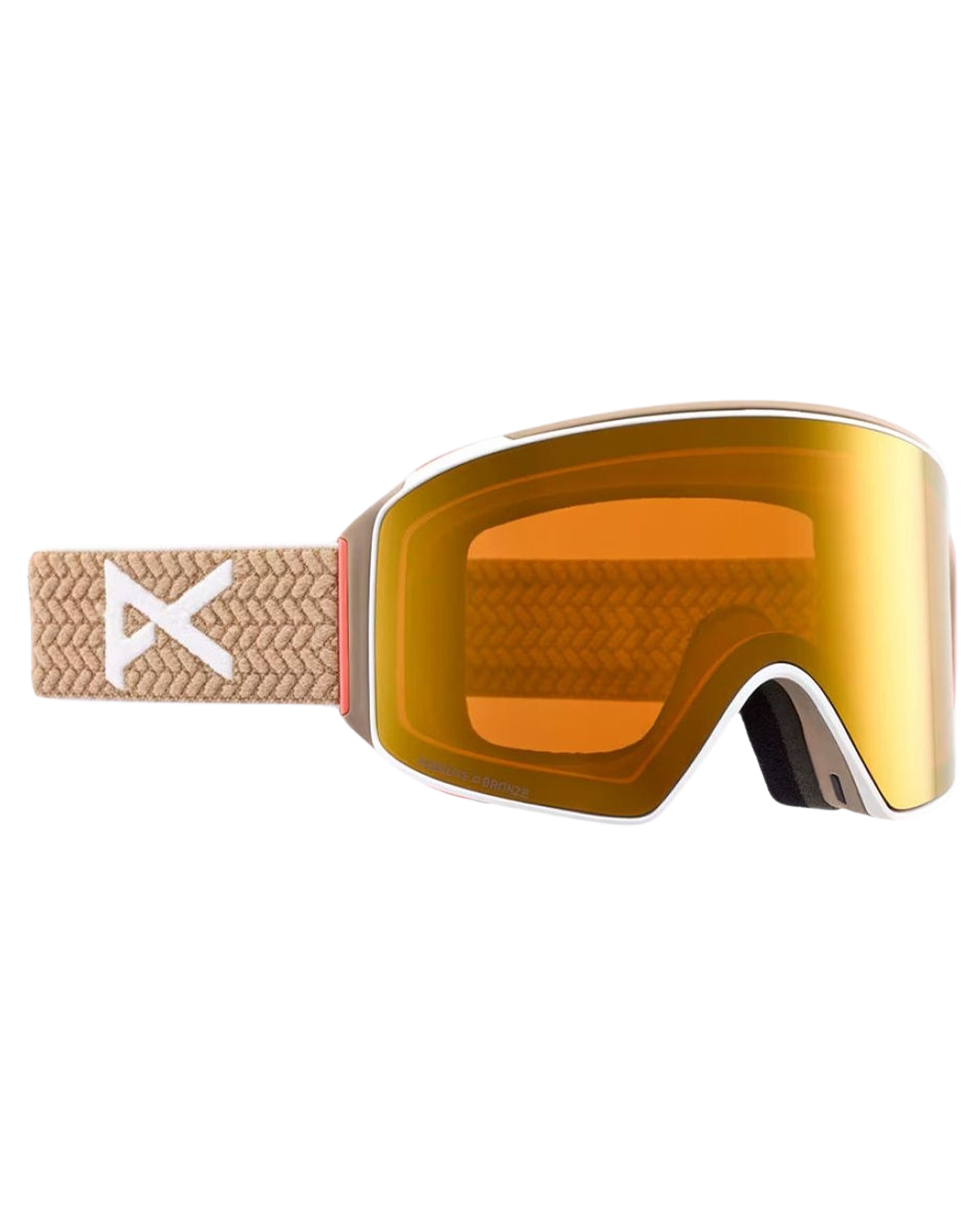 Anon Men's M4 (Toric) Snow Goggles + Bonus Lens + Mfi® Face Mask Men's Snow Goggles - Trojan Wake Ski Snow