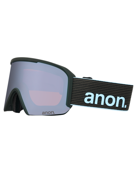 Anon Nesa Snow Goggles + Bonus Lens + MFI® Face Mask - Snow Flurry/Perceive Sunny Onyx