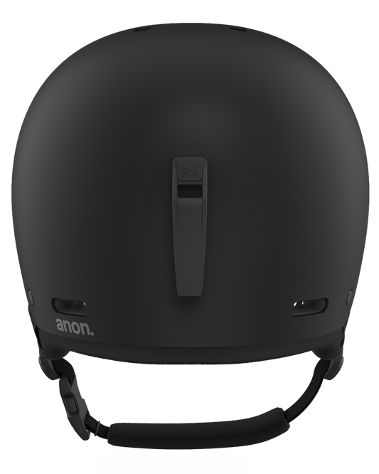 Anon Raider 3 Snow Helmet - Black Unisex Snow Helmets - Trojan Wake Ski Snow