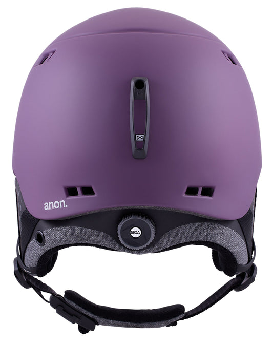 Anon Rodan Snow Helmet - Grape Unisex Snow Helmets - Trojan Wake Ski Snow