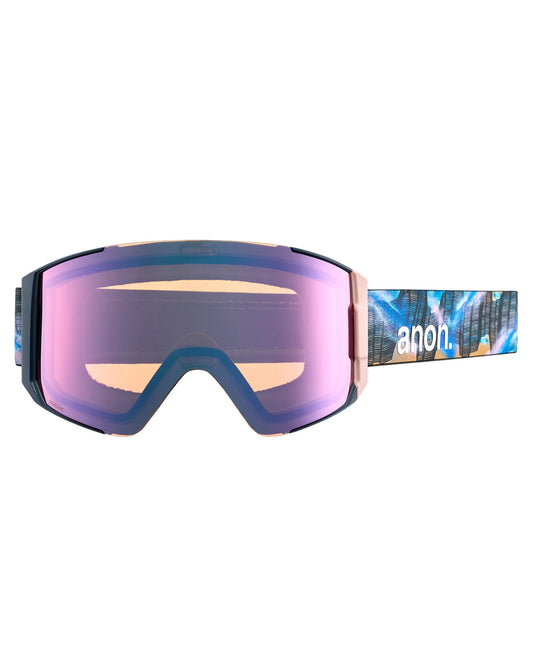 Anon Sync Snow Goggles + Bonus Lens - Chet Malinow/Perceive Variable Blue Lens Men's Snow Goggles - Trojan Wake Ski Snow