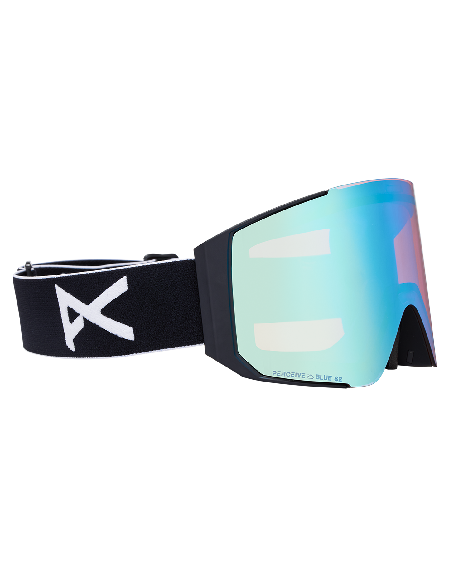 Anon Sync Snow Goggles + Bonus Lens + MFI® Face Mask - Black/Perceive Variable Blue