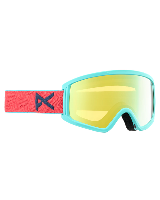 Anon Kids' Tracker 2.0 Snow Goggles - Coral/Gold Amber Lens Kids' Snow Goggles - Trojan Wake Ski Snow