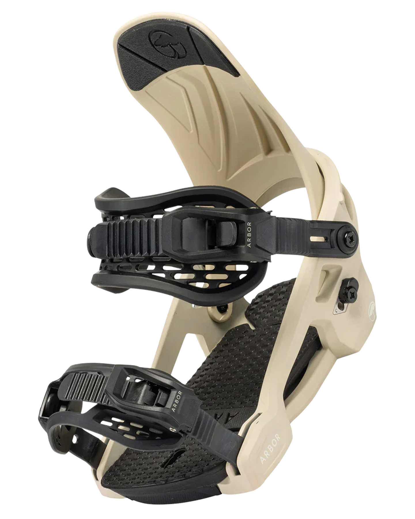 Arbor Acacia Womens Snowboard Binding - Sand - 2023 Snowboard Bindings - Trojan Wake Ski Snow