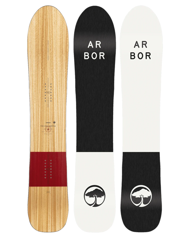 Arbor Cosa Nostra Rocker Snowboard - 2023 Snowboards - Trojan Wake Ski Snow