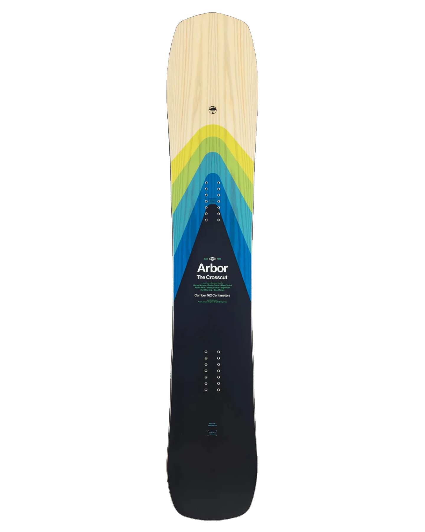 Arbor Crosscut Camber Snowboard - 2023 Snowboards - Trojan Wake Ski Snow