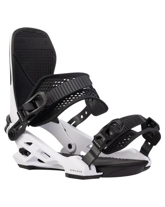 Arbor Hemlock Men's Snowboard Bindings - 2025 Snowboard Bindings - Trojan Wake Ski Snow