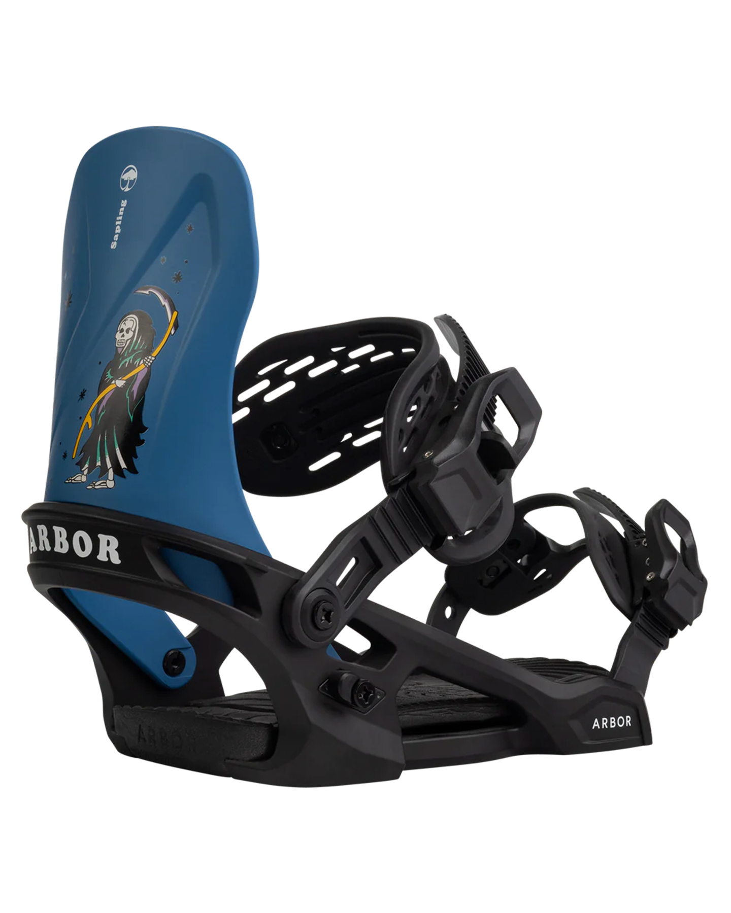 Arbor Sapling Kids' Snowboard Bindings - 2025 Snowboard Bindings - Trojan Wake Ski Snow