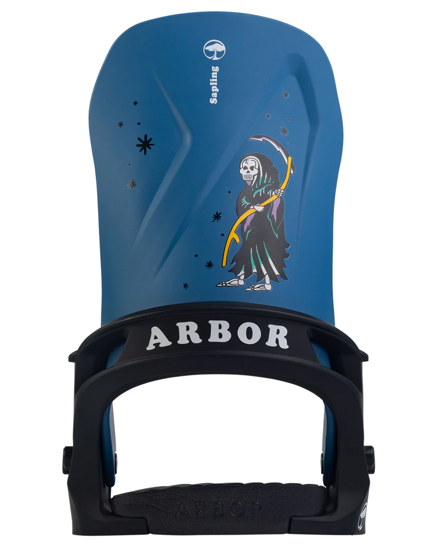 Arbor Sapling Kids' Snowboard Bindings - 2025 Snowboard Bindings - Trojan Wake Ski Snow