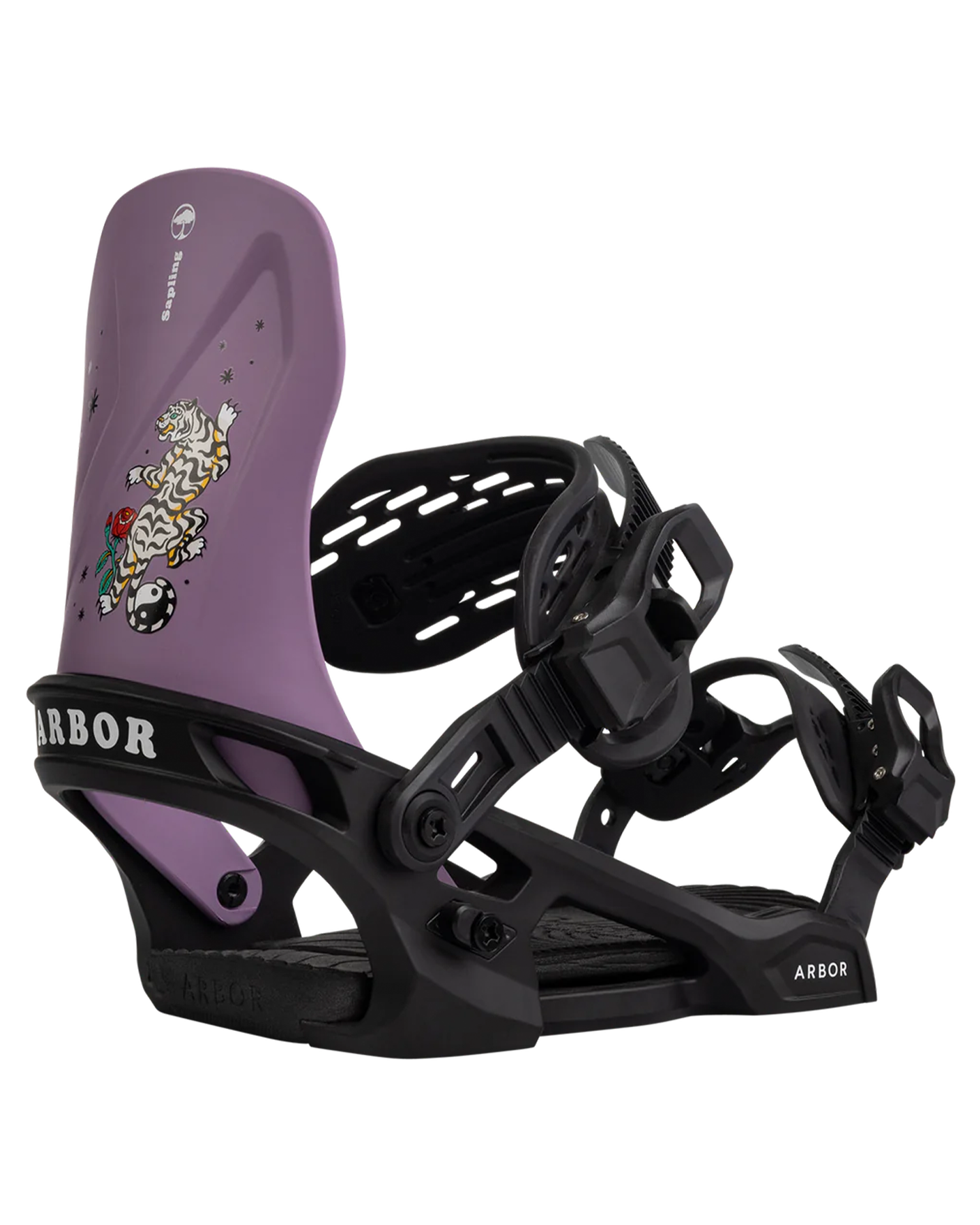 Arbor Sapling Kids' Snowboard Bindings - 2025 Snowboard Bindings - Trojan Wake Ski Snow