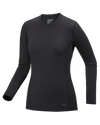 Arc'teryx Women's Rho Crew Base Layer Top Thermals - Trojan Wake Ski Snow