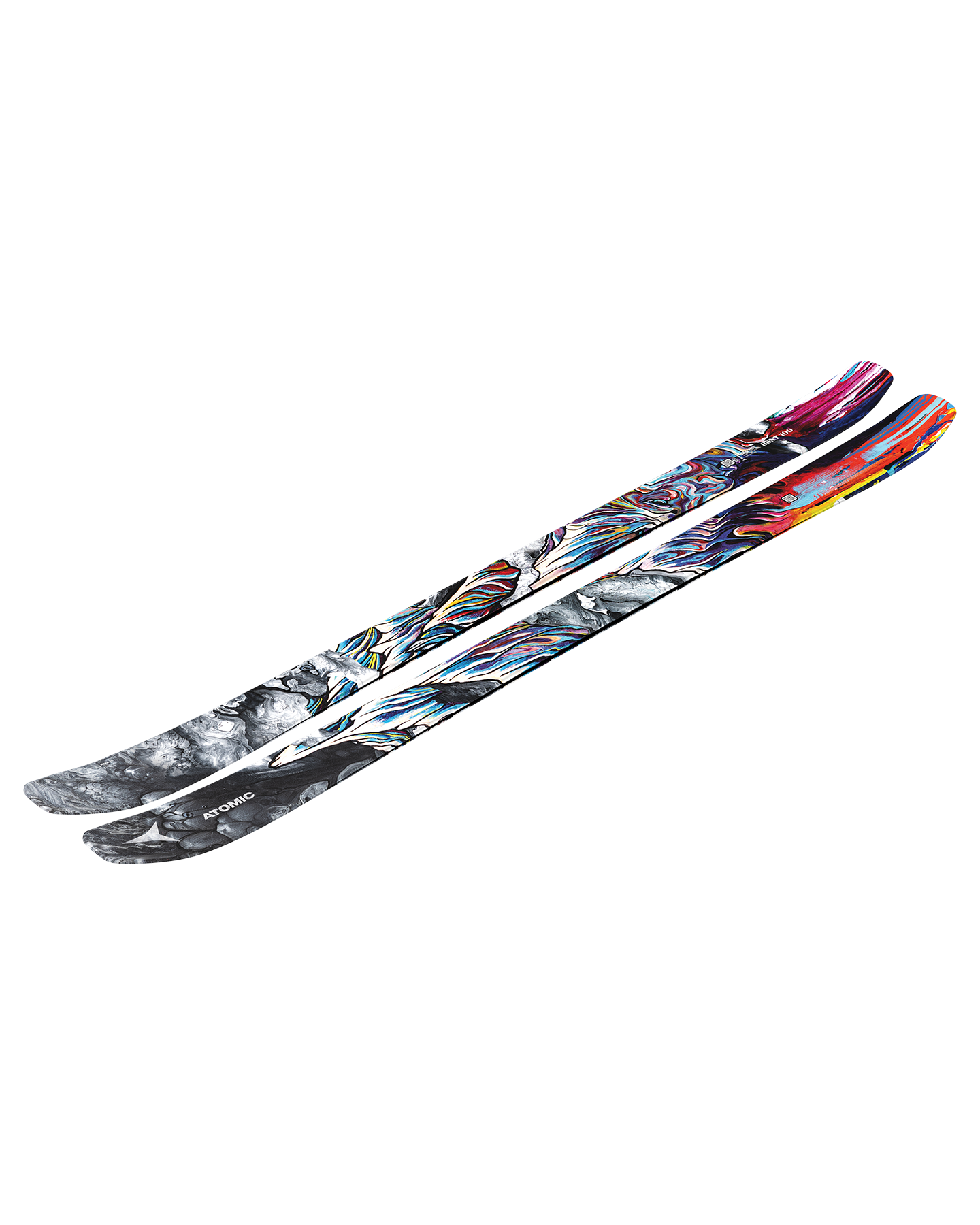 Atomic Bent 100 Skis - 2025 Men's Snow Skis - SnowSkiersWarehouse