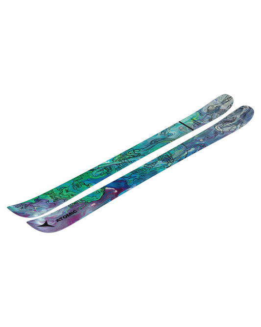 Atomic Bent Chetler Mini Kids' Snow Skis - Metallic Blue / Gren - 2024 Kids' Snow Skis - SnowSkiersWarehouse