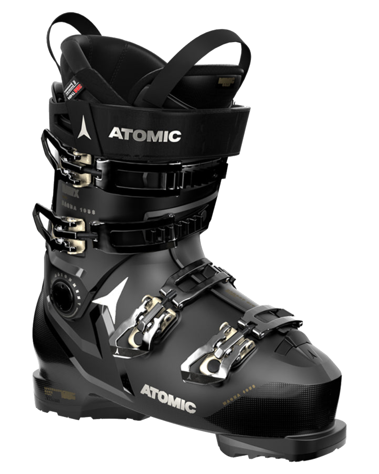 Atomic Hawx Magna 105 S Gripwalk Women's Ski Boots - Black - 2024 Women's Snow Ski Boots - SnowSkiersWarehouse