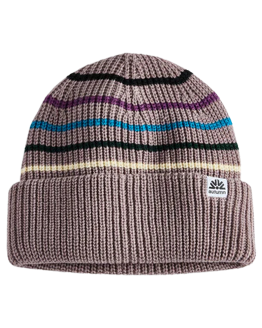 Autumn Retro Beanie - Light Purple Unisex Beanies - Trojan Wake Ski Snow