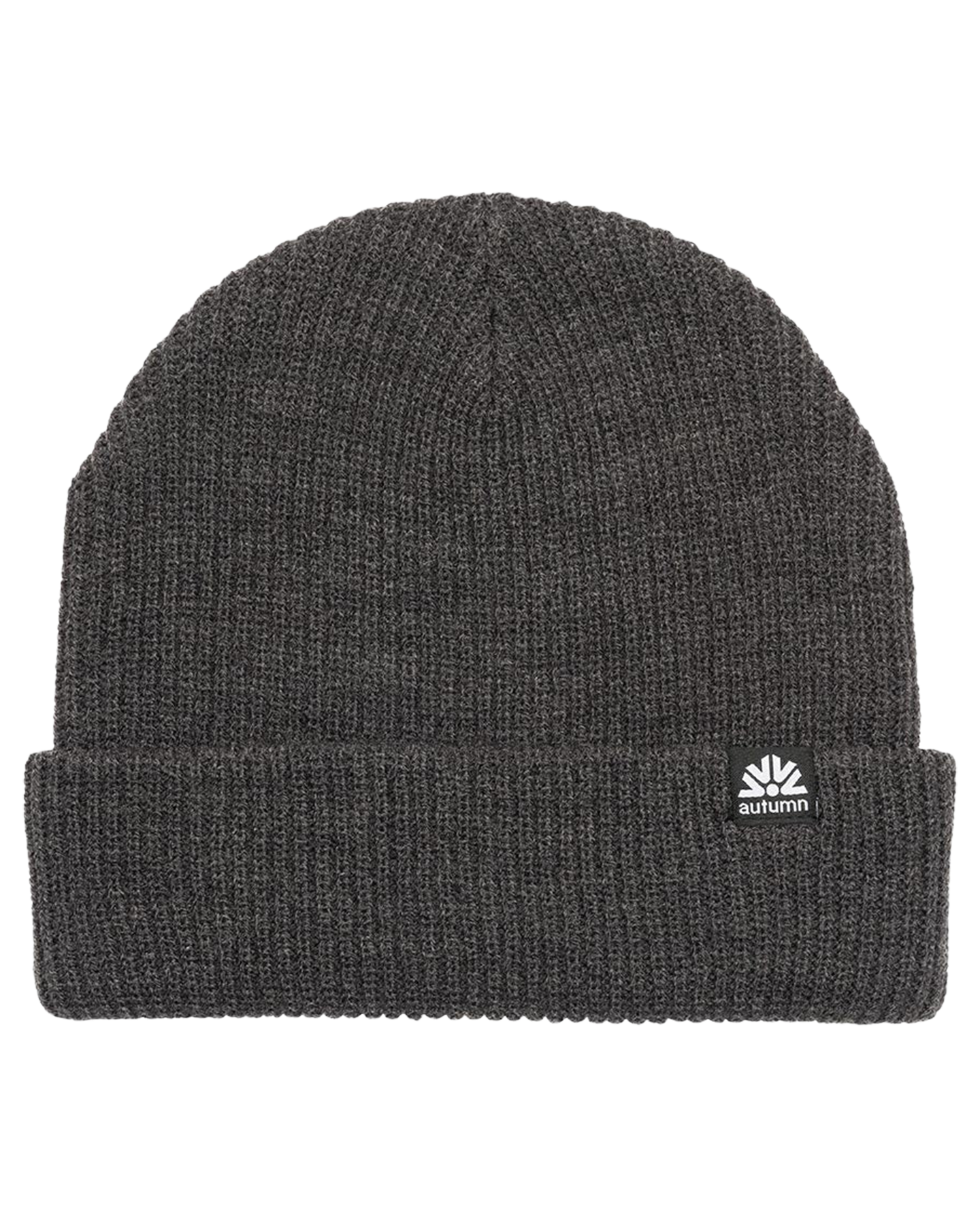 Autumn Simple Beanie - Charcoal Unisex Beanies - Trojan Wake Ski Snow