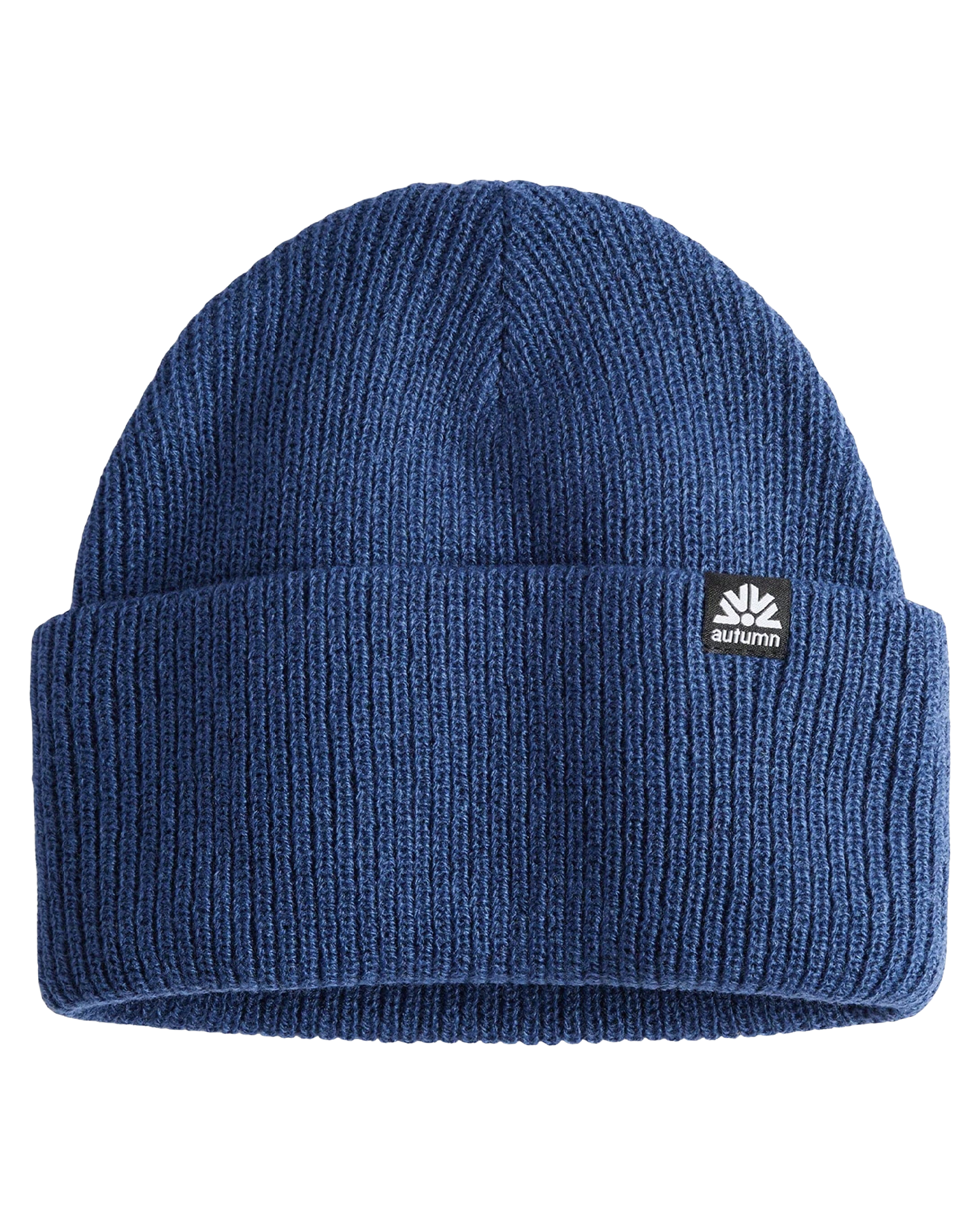 Autumn Simple Solid Beanie - Deep Ocean