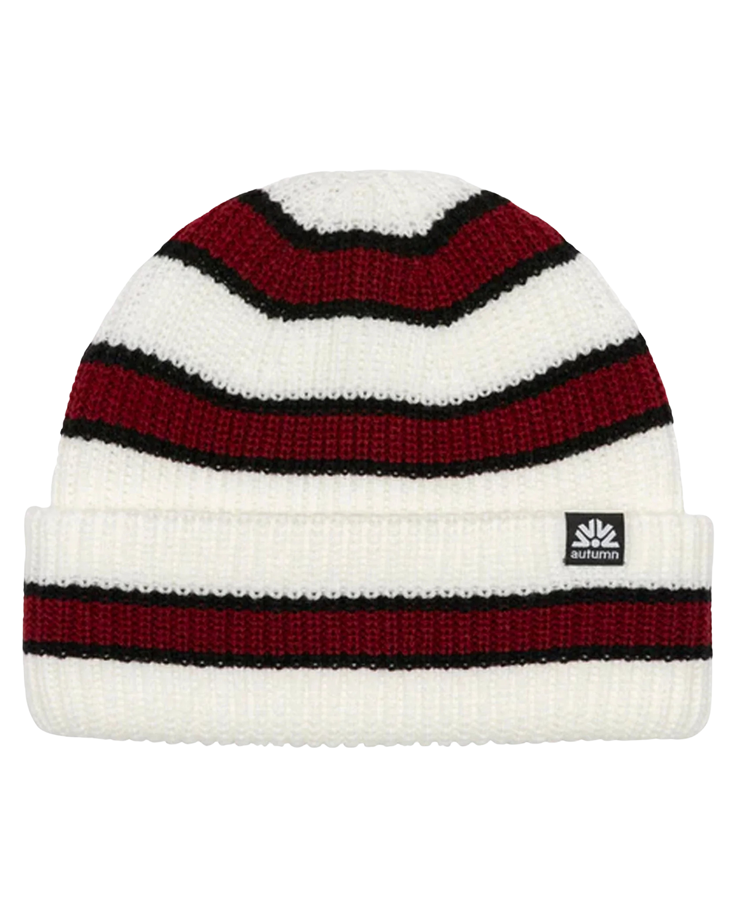 Autumn Slacker Beanie - White Unisex Beanies - Trojan Wake Ski Snow