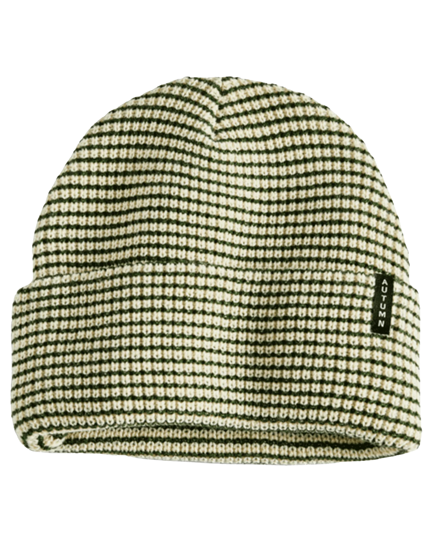 Autumn Stripe Beanie - Natural Unisex Beanies - Trojan Wake Ski Snow