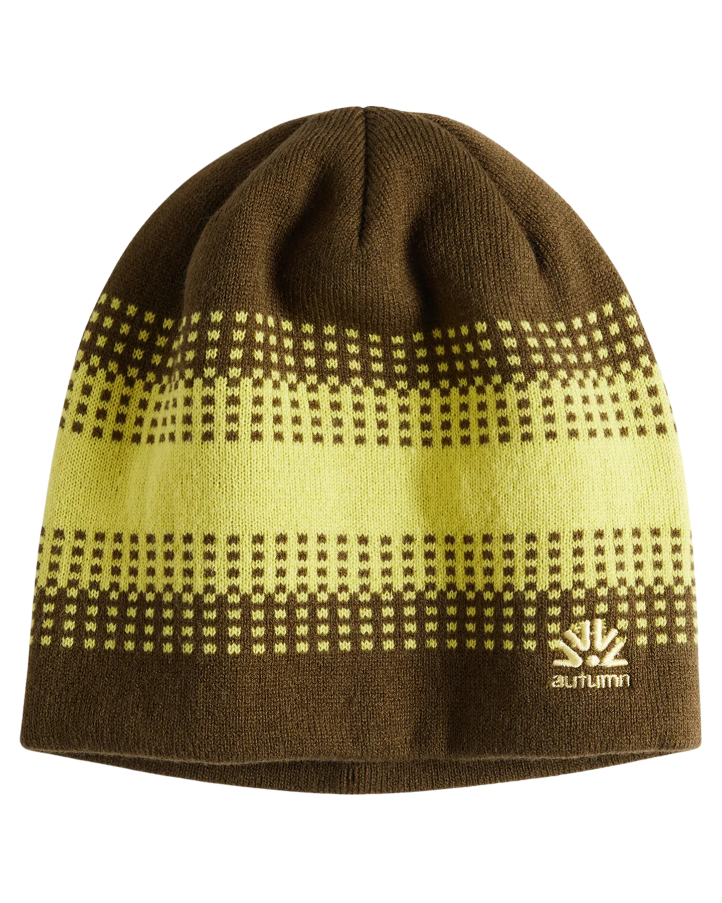 Autumn Warp Beanie - Light Yellow