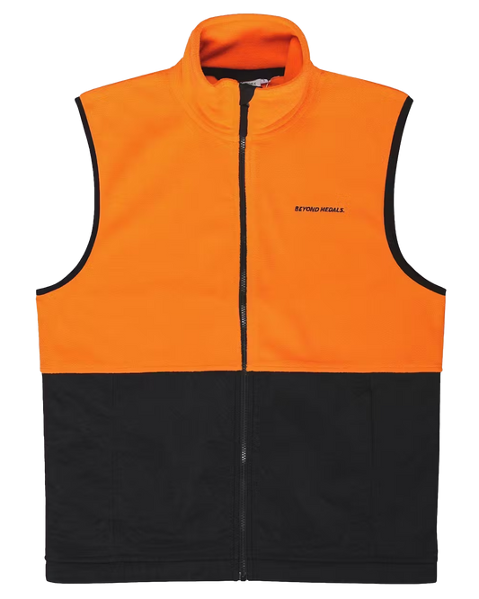 Beyond Medals Fleece Vest - Orange Men's Jackets - Trojan Wake Ski Snow