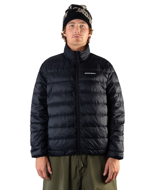 Beyond Medals Packable Down Jacket - Black Unisex Jackets - Trojan Wake Ski Snow
