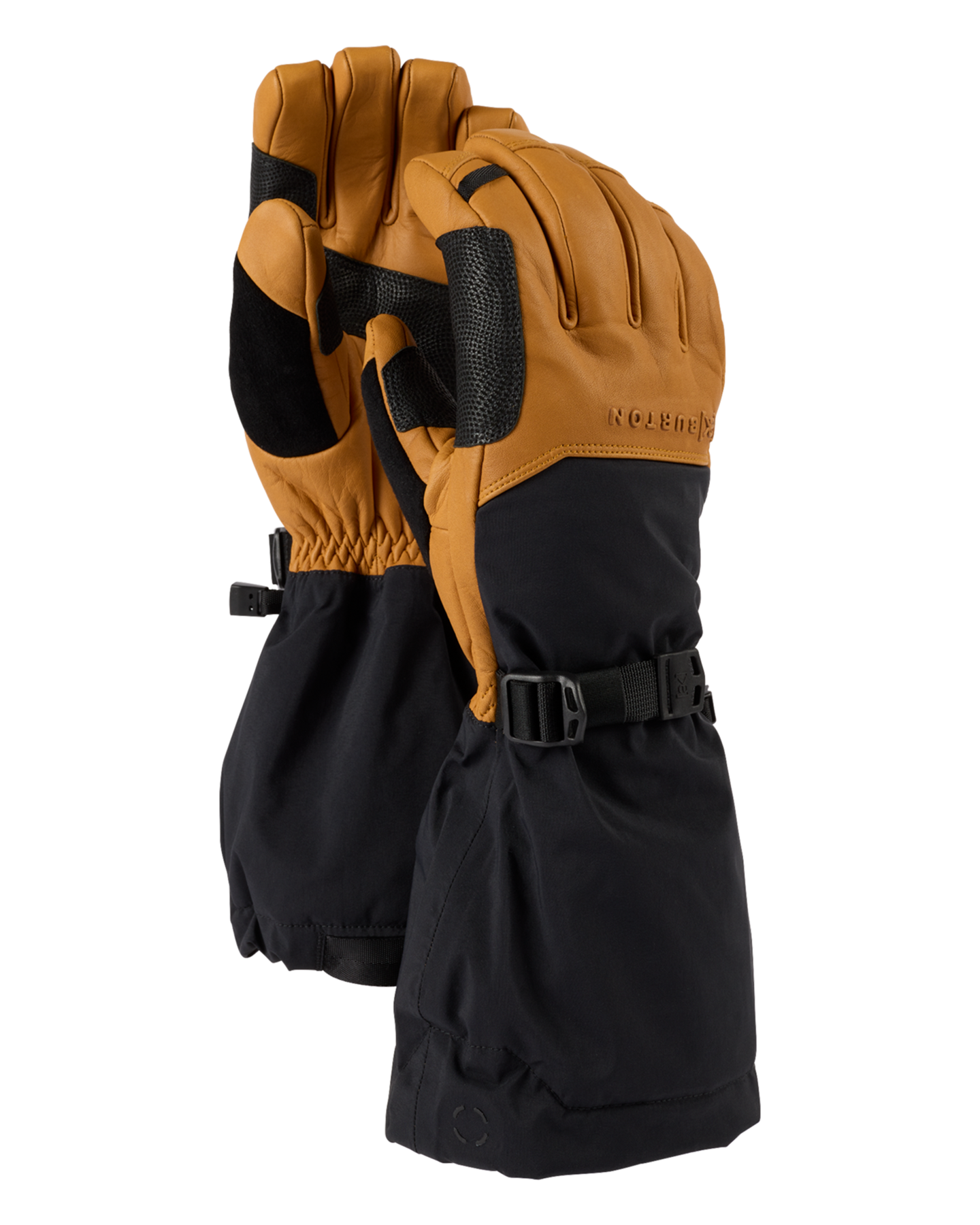 Burton [ak]® Expedition Gore-Tex Snow Gloves - Honey/True Black Men's Snow Gloves & Mittens - SnowSkiersWarehouse