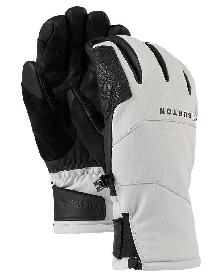 Burton [ak]® Clutch Gore-Tex Gloves - Gray Cloud - 2023 Snow Gloves & Mittens - Trojan Wake Ski Snow